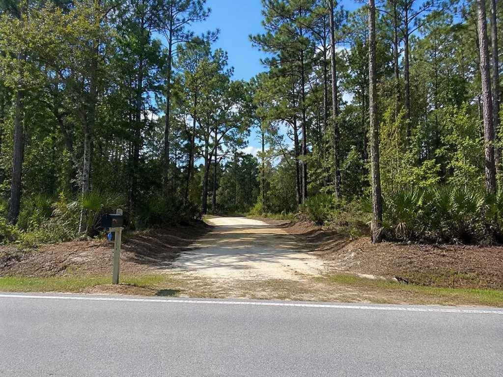 Tallahassee driveway clearing